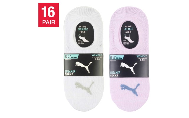  Ladies Sneaker Liner, 16-pair