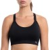  Ladies' Sports Bra, 3-pack, Gray, X-Small