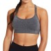  Ladies' Sports Bra, 3-pack, Black, X-Small