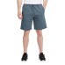  Men’s Embossed Short, Blue, Large