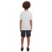  Youth 2-pack Short Sleeve Tee, Gray, Medium