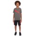  Youth 2-pack Short Sleeve Tee, Red, Medium