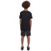  Youth 2-pack Short Sleeve Tee, Black, Medium