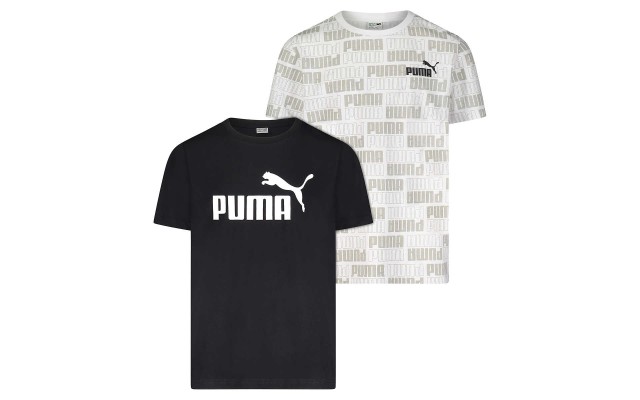  Youth 2-pack Short Sleeve Tee, Black, Medium