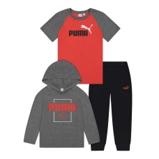 PUMA Youth 3-piece Set, Red