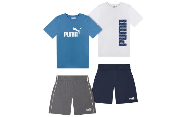  Youth 4-piece Set, Blue, Medium