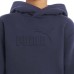  Youth Fleece Hoodie, Blue, Large