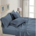  Organic Cotton 6-piece Sheet Set, Blue, King