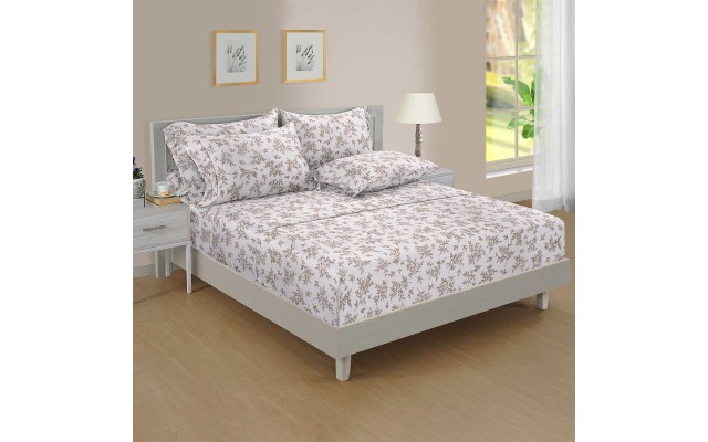  Organic Cotton 6-piece Sheet Set, Beige, Queen