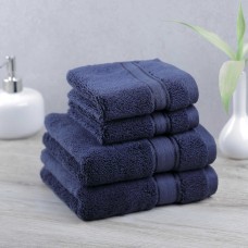 Purely Indulgent 4-piece Egyptian Cotton Hand Towel and Washcloth Set