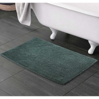 Purely Indulgent Egyptian 24” x 36” Bath Rug, 2-piece Set, Green