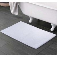 Purely Indulgent Egyptian 24” x 36” Bath Rug, 2-piece Set, White