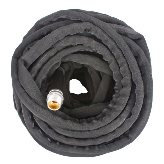 Rapid Flo 5/8 in. x 100 ft. Compact Garden Hose, Black