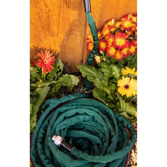 Rapid Flo 5/8 in. x 100 ft. Compact Garden Hose, Green