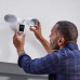  Security Floodlight Cam Wired Pro with Stick Up Cam Battery (3rd gen), White