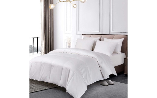  White Down Comforter, One Color, Twin