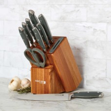 Sabatier 10-Piece Edgekeeper® Forged German Steel Cutlery Set