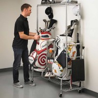 SafeRacks 51″ Golf Equipment Rack
