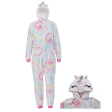Saint Eve Youth Critter Blanket Sleeper, Unicorn
