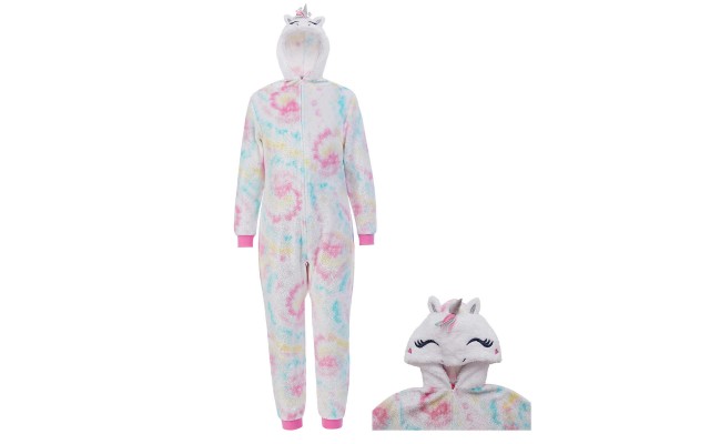 Saint Eve Youth Critter Blanket Sleeper, Unicorn, One Color, Large