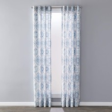 Saturday Knight Kali Panel, 40″ x 84″, Indigo