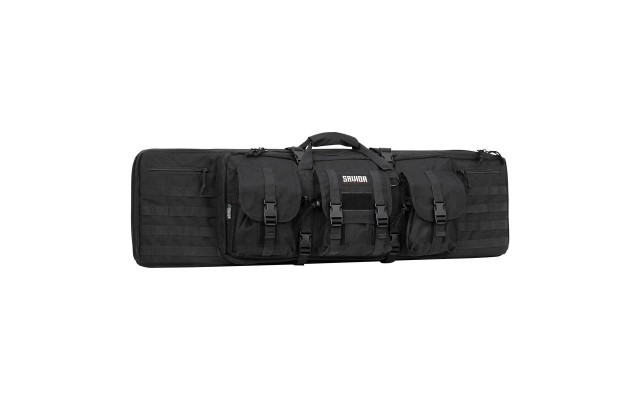 Savior Equipment American Classic Double Rifle Bag, Black, Large