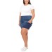 S.C. & CO Ladies' Denim Skort, Blue, 2X
