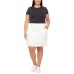 S.C. & CO Ladies' Denim Skort, White, 2X