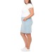 S.C. & CO Ladies' Denim Skort, Light Blue, 2X