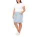 S.C. & CO Ladies' Denim Skort, Light Blue, 2X