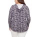 S.C. & CO Ladies' Top with Hood, Blue, Small