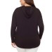 S.C. & CO Ladies' Top with Hood, Black, Large
