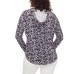 S.C. & CO Ladies' Top with Hood, Blue, Small