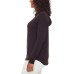 S.C. & CO Ladies' Top with Hood, Black, Large