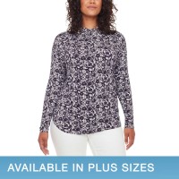 S.C. & CO Ladies' Top with Hood, Blue, Large