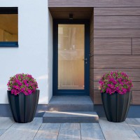 Sedona 18” Round Planter, 2-pack