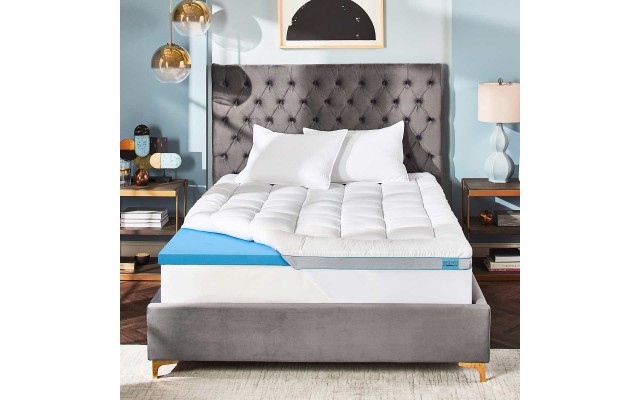 Serenity by  3” Pillowtop Memory Foam Mattress Topper, One Color, California King
