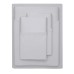  Pinnacle Performance Sheet Sets, Light Gray, Queen