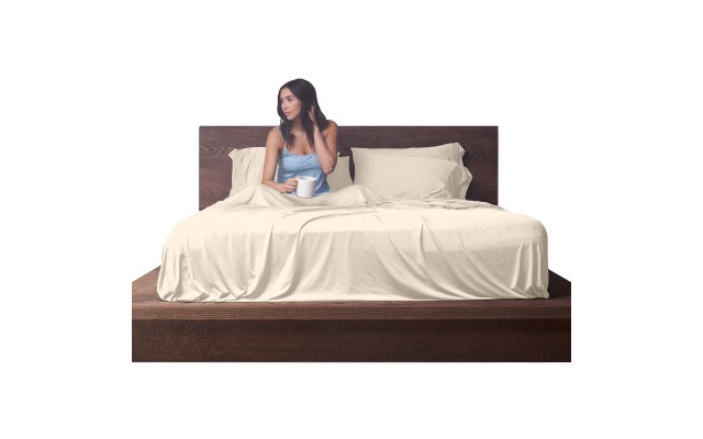  Pinnacle Performance Sheet Sets, Cream, King
