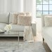 Shimmer Shag Pillow, Beige