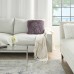 Shimmer Shag Pillow, Purple