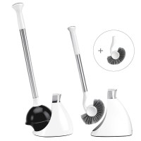 simplehuman Toilet Plunger & Toilet Brush with added Brush Head