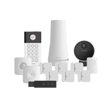 SimpliSafe Home Security Kit with Outdoor Camera, 13 piece