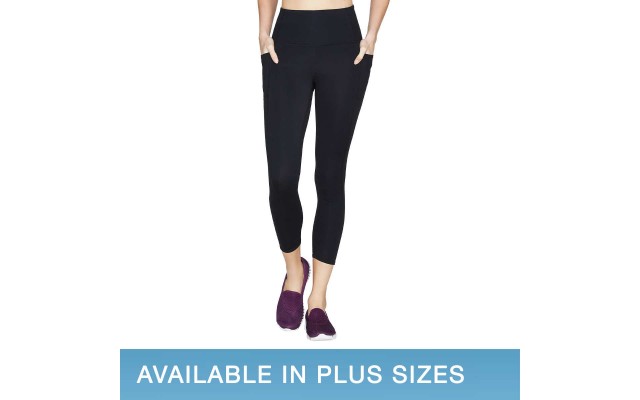 Ladies' 7/8 GOWALK Tight, Black, Medium