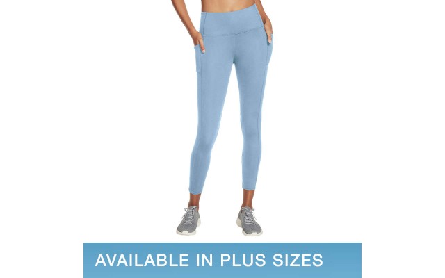  Ladies' 7/8 GOWALK Tight, Blue, 3X