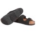  Ladies' Two Strap Sandal, Black, 8