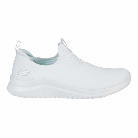  Ladies' Ultra Flex Shoe, White, 9
