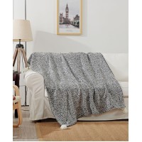 Small World Home Reese 50″ x 60″ Woven Throw Blanket
