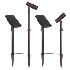 SmartYard Solar LED Spotlight, 2-pack