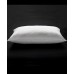 Soft Luxury Plush 100% Cotton Quilted Chevron Gel Fiber Stomach Sleeper Pillow – Queen